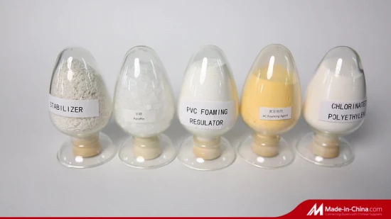  PVCパイプ接続およびPVCプロファイル用の鉛ベースの安定剤。  PVC安定剤 Ca-Zn安定剤
